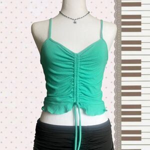 Free-people Women's Green Vest